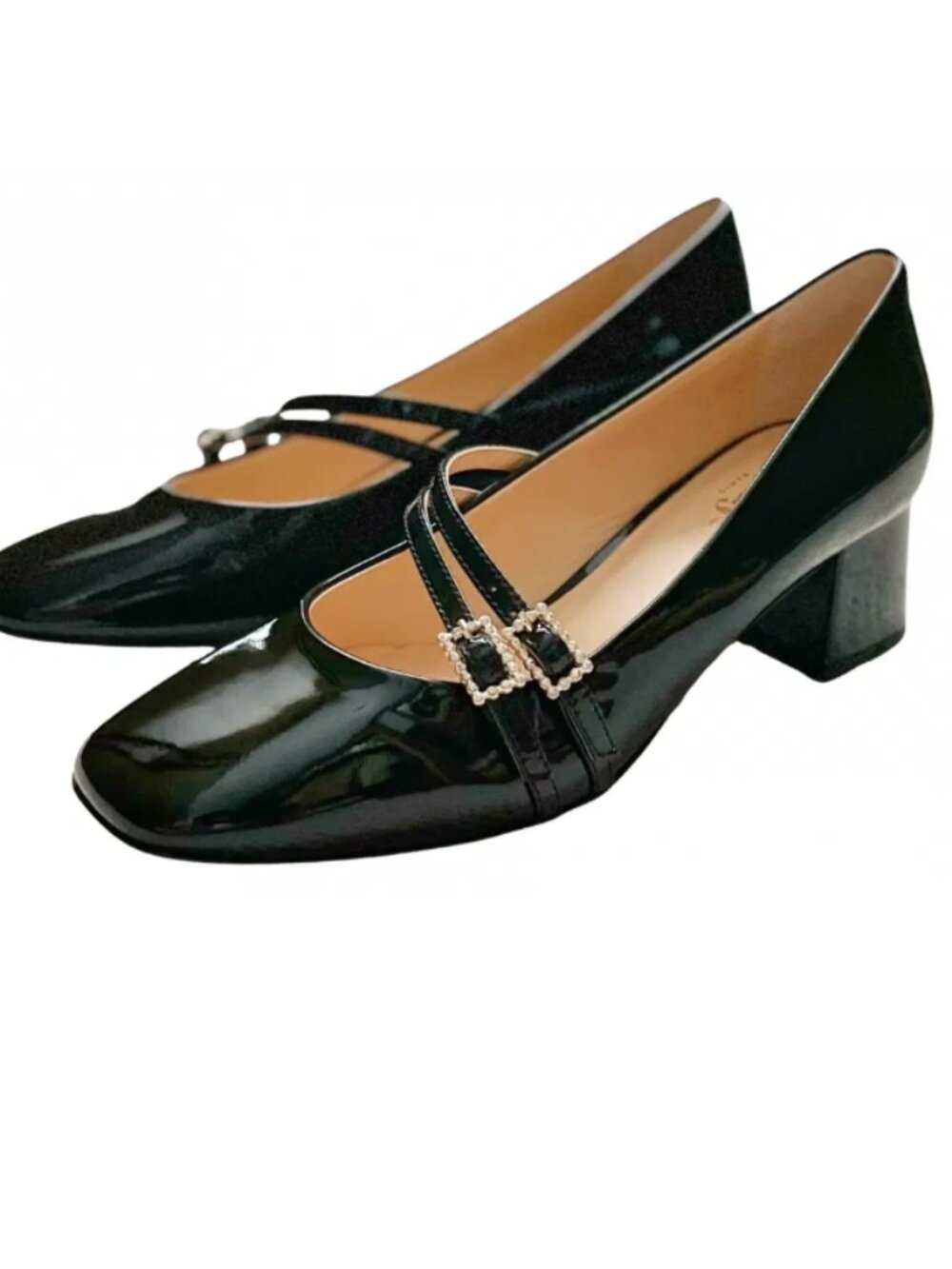 Rouje Patent Leather Mary Jane Pumps EU40 US9/9.5